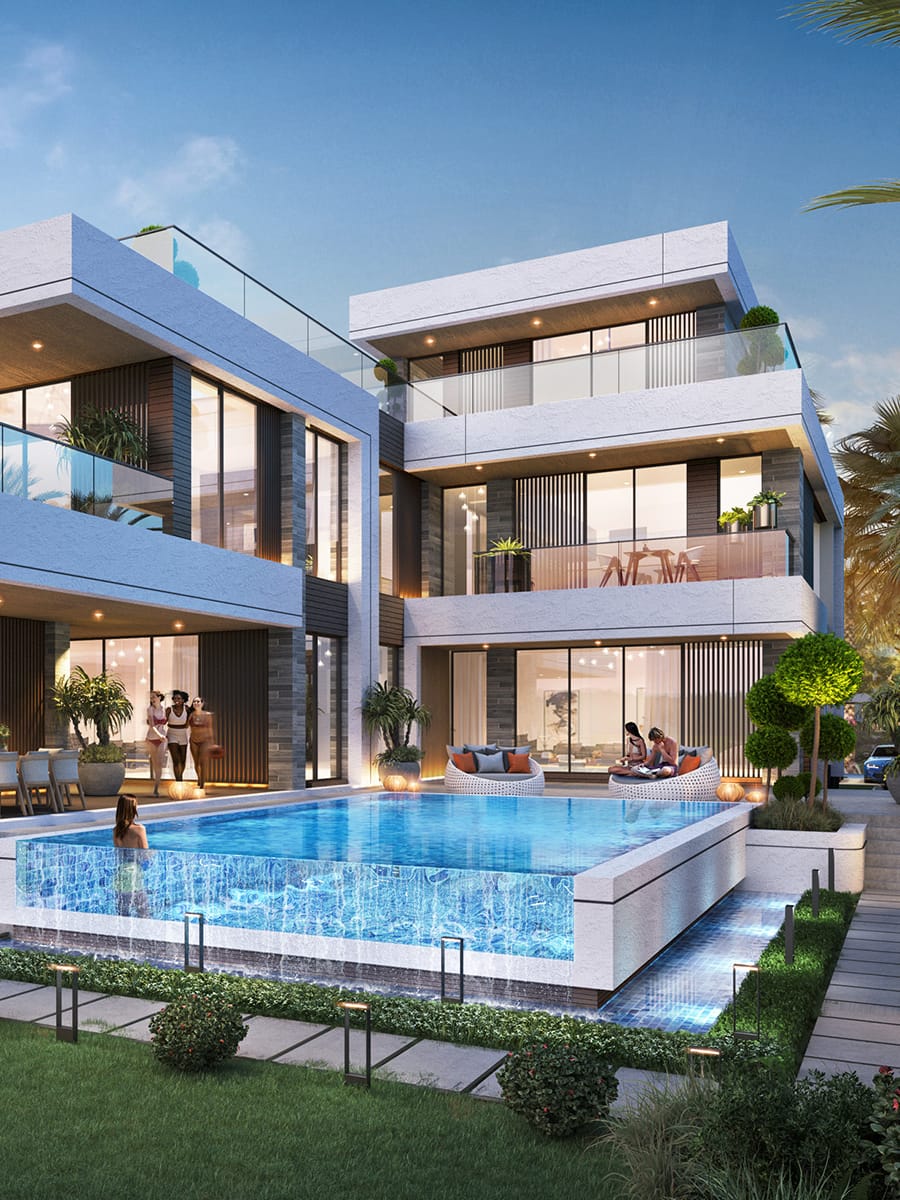 Villa with private pool, DAMAC Lagoons